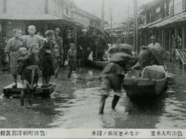 低湿地帯を緑豊かな広大な大地