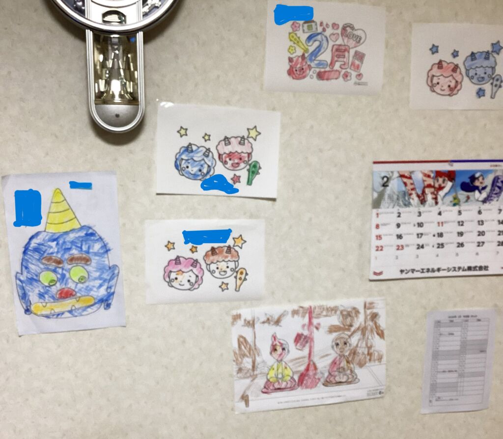 色とりどりの鬼たち